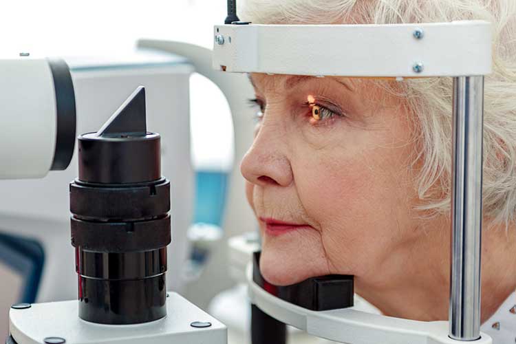 glaucoma eye test