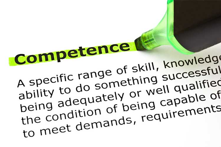 Definition of competence with highlighted text | Image