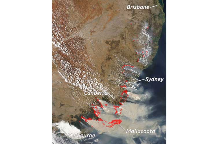 image showing busfire severity