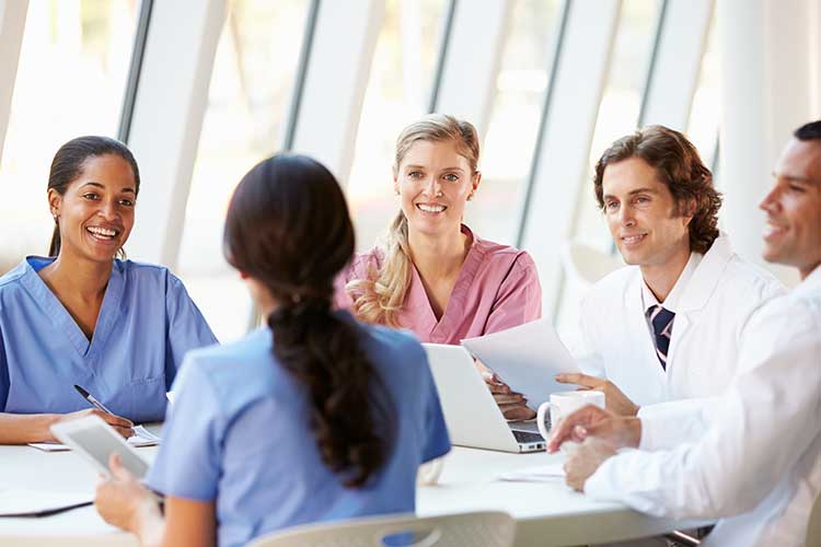 nurses listening