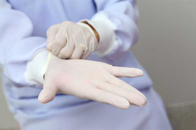 hand hygiene medical gloves