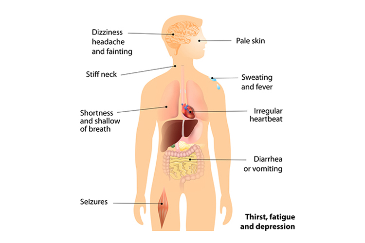 signs of low blood pressure