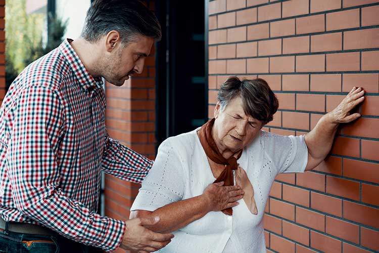 respiratory distress in older adult