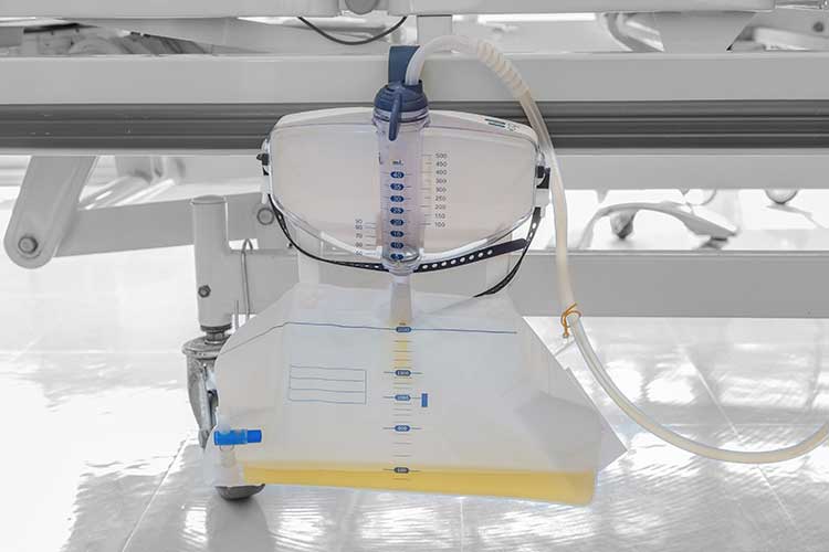 urinary catheter drainage bag