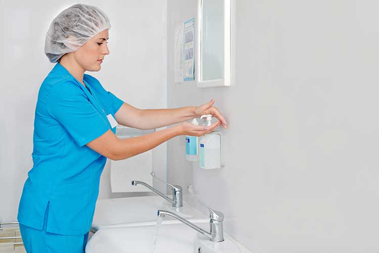 nausea vomiting prevention hand hygiene