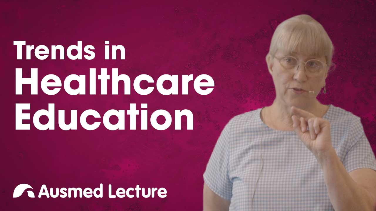 Cover image for lecture: Trends in Healthcare Education and Training